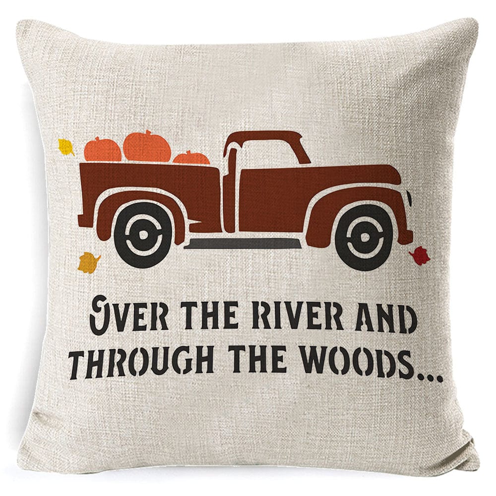 Thanksgiving pumpkin car sofa pillow Gifts CJ   