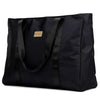 Uncomplicated Nylon Weekender Tote Bag  Travellty Black  