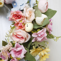 Valentine Easter Rose Tea Bag Hydrangea Wreath Accessories CJ   