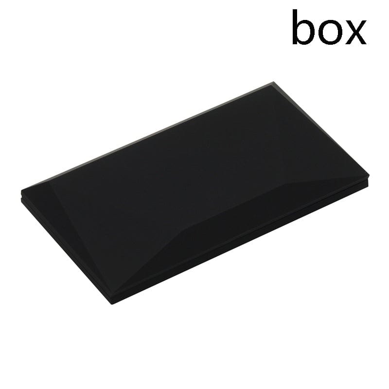 Valentine's Day Gift: 3D Love Box Heart-shaped Rose Flower Rotating Ring Box Accessories CJ Black2  