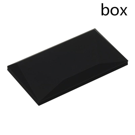 Valentine's Day Gift: 3D Love Box Heart-shaped Rose Flower Rotating Ring Box Accessories CJ Black2  