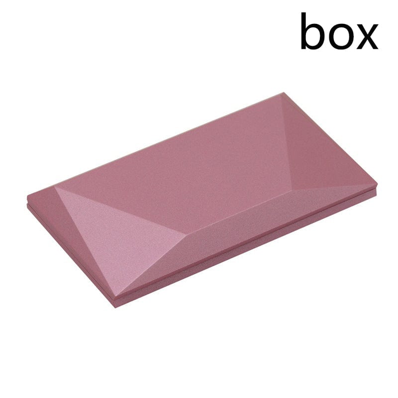 Valentine's Day Gift: 3D Love Box Heart-shaped Rose Flower Rotating Ring Box Accessories CJ Pink2  