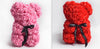 Valentine's Day Gift Rose Bear Eternal Flower Rose Teddy Bear PE Foam Bear 25cm Valentines Day Gifts CJ Red set2  