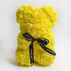 Valentine's Day Gift Rose Bear Eternal Flower Rose Teddy Bear PE Foam Bear 25cm Valentines Day Gifts CJ Yellow  