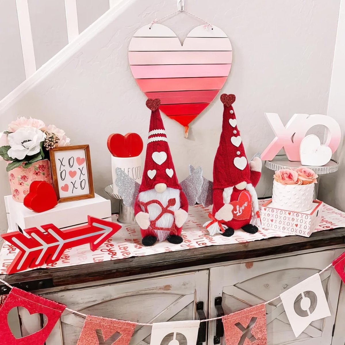 Valentines Day Cupid'S Love Gnomes Decorations  ebasketonline   