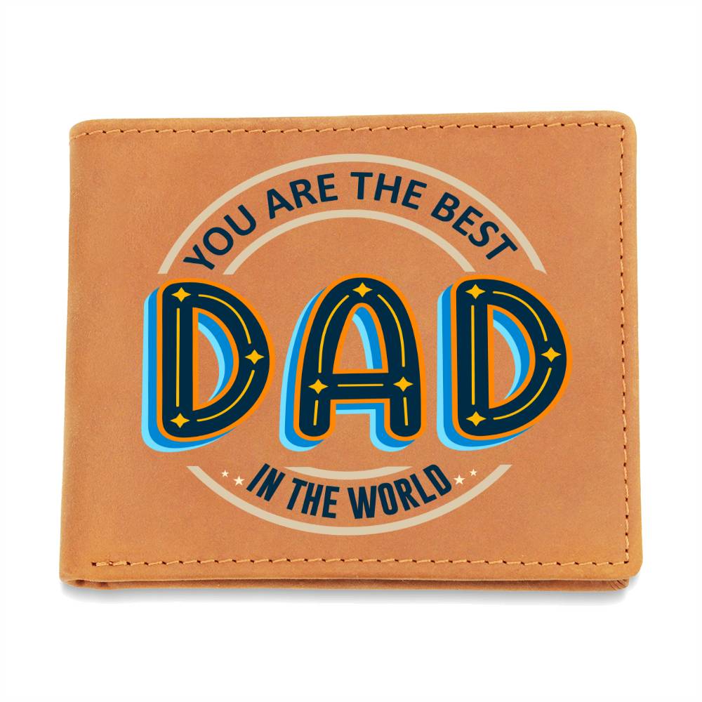 Wallet for Dad: You are the Best Dad in the world Jewelry ShineOn Fulfillment Default Title  