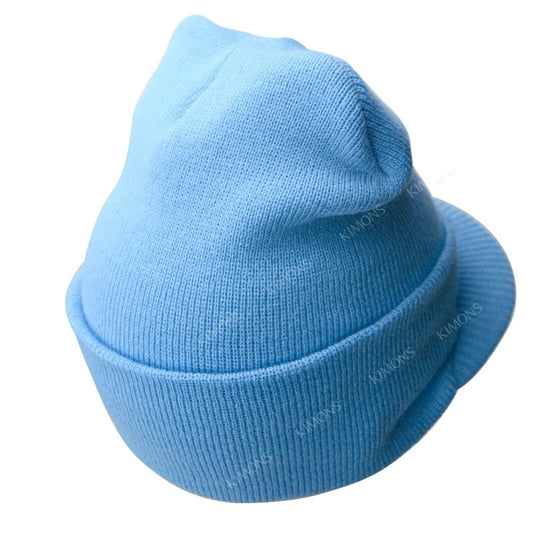 Warm Winter Essential: Bill Visor Cuff Beanie Knit Cap Hat Ski with Thick Brim  ebasketonline   