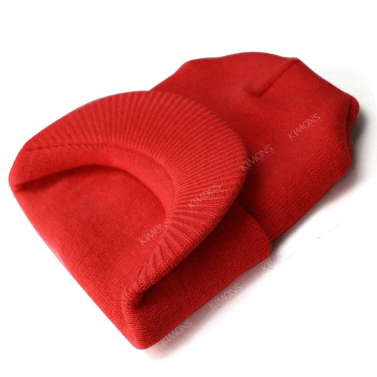 Warm Winter Essential: Bill Visor Cuff Beanie Knit Cap Hat Ski with Thick Brim  ebasketonline   
