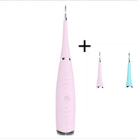 Waterproof Electric Toothbrush Care Tool Accessories CJ Pink with 2 head Set 