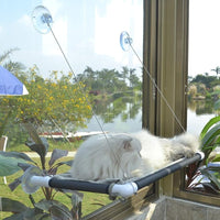 Window-Mounted Cat Perch: Sunny Seat, Safety, and Space-Saving Cat Hammock  Amz   