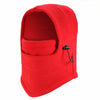 Windproof Fleece Neck Winter Warm Balaclava Ski Full Face Mask for Cold Weather  ebay Red  