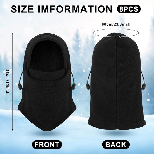 Winter Ready: Unisex Warm Balaclava Hat for Men and Women - Motorcycle, Skiing, Face Mask, Fleece Hood Cap  ebay   