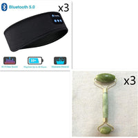 Wireless Bluetooth Sleeping Headband Audio & Video Almandine Black set3  