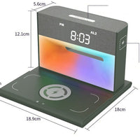 Wireless Mobile Phone Bracket Speaker Colorful Atmosphere Accessories CJ   