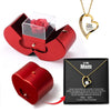 Necklace Gold Card A Women's Hollow Heart-shaped Mother's day Necklace Set