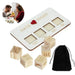 Wooden Date Night Dice - Romantic Couple Game with Action Decision Prompts for Unforgettable Date Nights Accessories CJ   