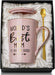 Pink Marble Ceramic Mug for MOM with Gold Accents, Lid, and Greeting Cards1
