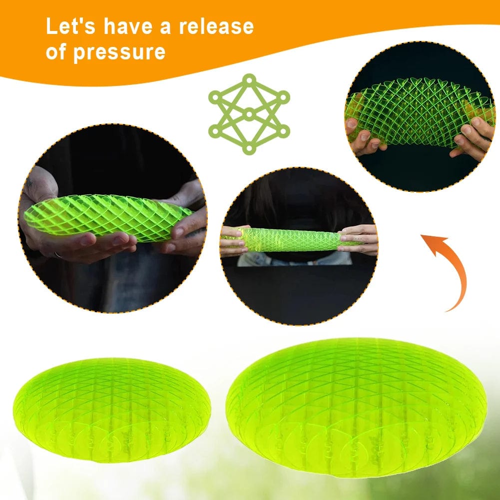 Worm Squeeze Stretchy Toy Six Sided Fidget Worm Novel Toys Stress Relief Small Worm Decompression Artifact Gift For Friend Toys CJ   