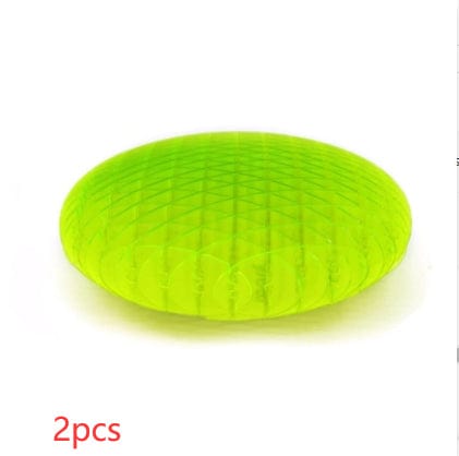 Worm Squeeze Stretchy Toy Six Sided Fidget Worm Novel Toys Stress Relief Small Worm Decompression Artifact Gift For Friend Toys CJ Fluorescent Green 12cm 2PCS