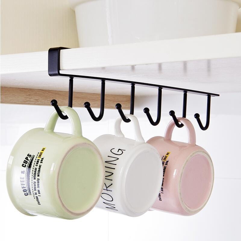 Wrought Iron Seamless Nail-Free Hook: Fashionable Home Organization Solution Home & Garden Pink Lucy   