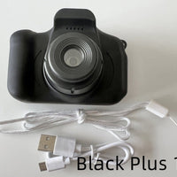 X2 HD Mini Cartoon Kids Digital Camera Accessories CJ Black Plus 16G USB 
