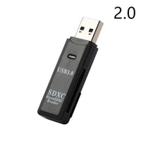 X2 HD Mini Cartoon Kids Digital Camera Accessories CJ Card reader black2.0 USB 