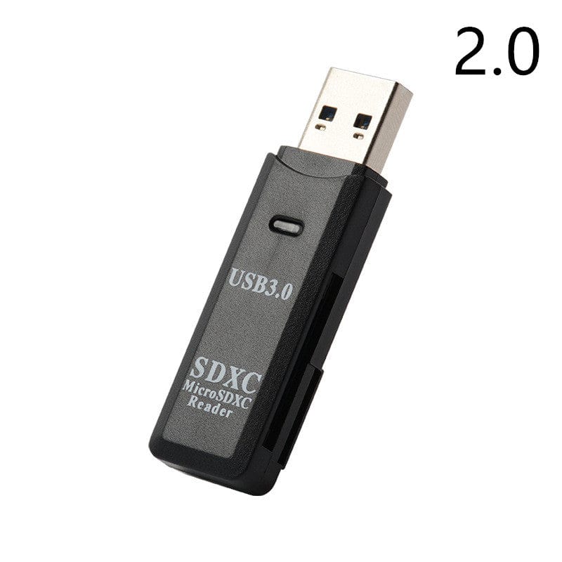 X2 HD Mini Cartoon Kids Digital Camera Accessories CJ Card reader black2.0 USB 