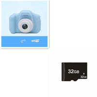 X2 HD Mini Cartoon Kids Digital Camera Accessories CJ X2Blue 32G USB 