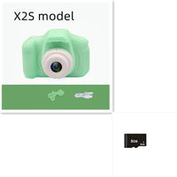 X2 HD Mini Cartoon Kids Digital Camera Accessories CJ X2SGreen 16G USB 