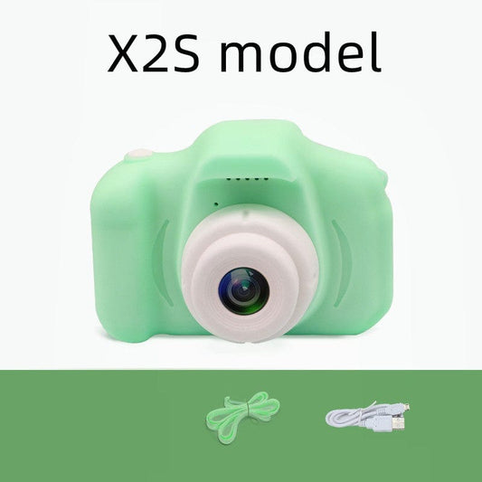 X2 HD Mini Cartoon Kids Digital Camera Accessories CJ X2SGreen USB 